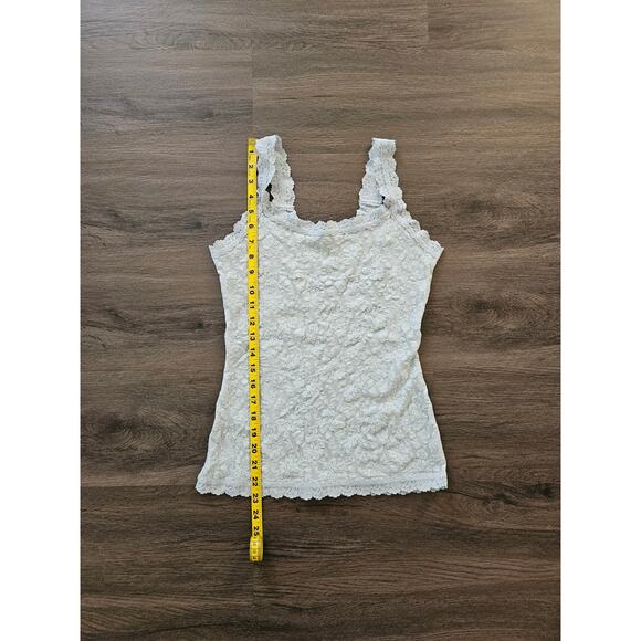Hanky Panky Women's Light Blue Signature Lace® Classic Cami Size Medium - Picture 8 of 8